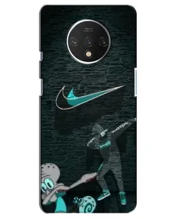 Чехол для OnePlus 7T с картинкой «Спортивный арт Nike» Чехол для OnePlus 7T с картинкой «Спортивный арт Nike»