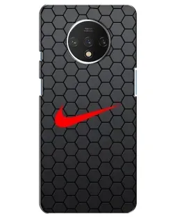 Чехол для OnePlus 7T с картинкой «Nike — карбоновая сетка» Чехол для OnePlus 7T с картинкой «Nike — карбоновая сетка»