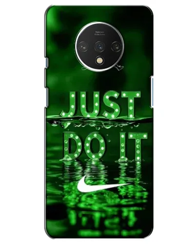 Чехол для OnePlus 7T с картинкой «Зеленый неоновый Nike»