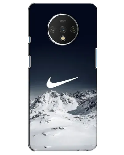 Чехол для OnePlus 7T с картинкой «Nike — зимние горы»