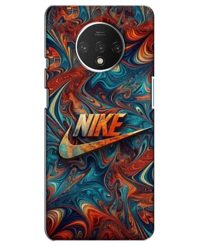 Чехол для OnePlus 7T с картинкой «Nike в абстракции»