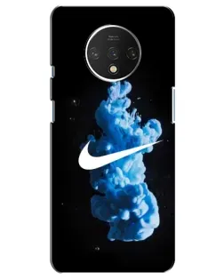 Чехол для OnePlus 7T с картинкой «Nike и синий дым»