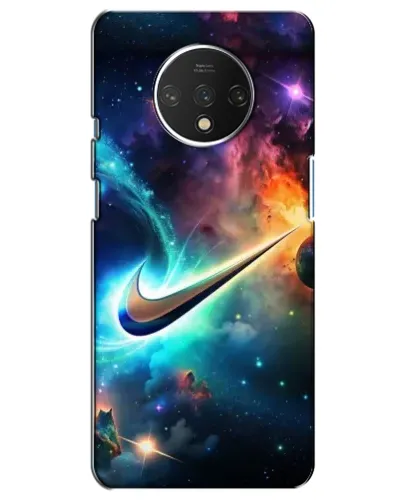 Чехол для OnePlus 7T с картинкой «Космический Nike Swoosh»