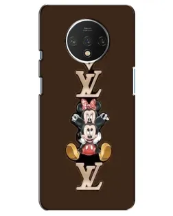 Чехол для OnePlus 7T с картинкой «LV и Микки Маус»