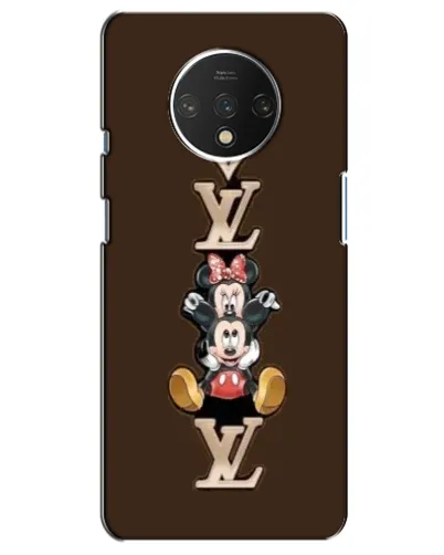 Чехол для OnePlus 7T с картинкой «LV и Микки Маус»
