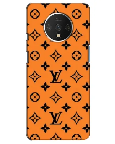 Чехол для OnePlus 7T с картинкой «Оранжевый стиль LV»