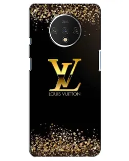 Чехол для OnePlus 7T с картинкой «LV — золотые искры»