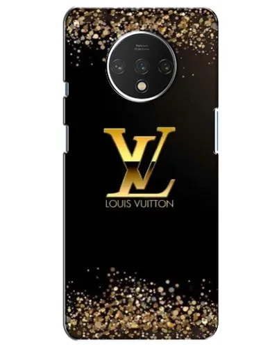 Чехол для OnePlus 7T с картинкой «LV — золотые искры»
