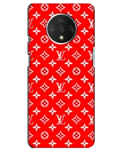 Чехол для OnePlus 7T с картинкой «Яркий паттерн LV»