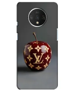 Чехол для OnePlus 7T с картинкой «Красное яблоко LV»