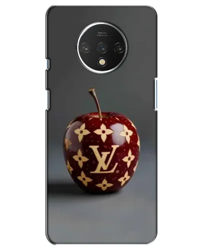 Чехол для OnePlus 7T с картинкой «Красное яблоко LV»