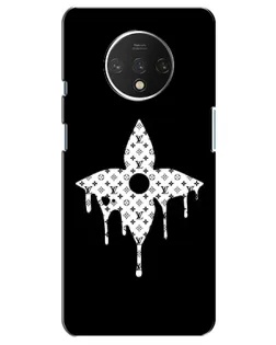 Чехол для OnePlus 7T с картинкой «Цветочная монограмма»