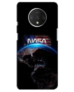 Чехол для OnePlus 7T с картинкой «Земля из космоса NASA»