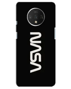 Чехол для OnePlus 7T с картинкой «NASA — вертикальный логотип»