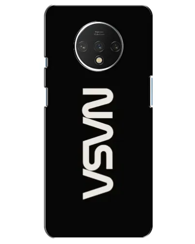 Чехол для OnePlus 7T с картинкой «NASA — вертикальный логотип»