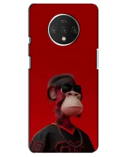 Чехол для OnePlus 7T с картинкой «Bored Ape в красном» Чехол для OnePlus 7T с картинкой «Bored Ape в красном»