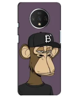 Чехол для OnePlus 7T с картинкой «Bored Ape в кепке»