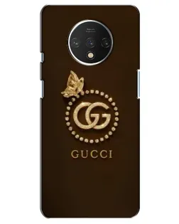 Чохол для OnePlus 7T з картинкою «Gucci — золотий метелик»