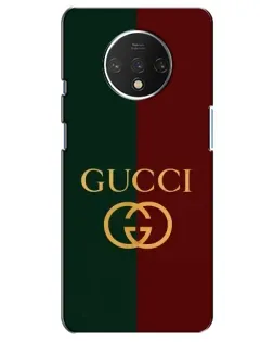Чехол для OnePlus 7T с картинкой «Gucci — темно-зеленый градиент»