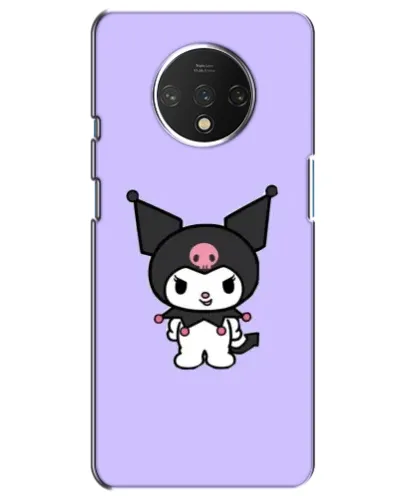 Чохол для OnePlus 7T з картинкою «Kuromi — ніжний фіолетовий»