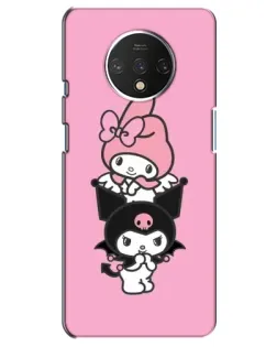 Чохол для OnePlus 7T з картинкою «My Melody та Kuromi»