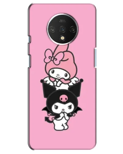 Чохол для OnePlus 7T з картинкою «My Melody та Kuromi»