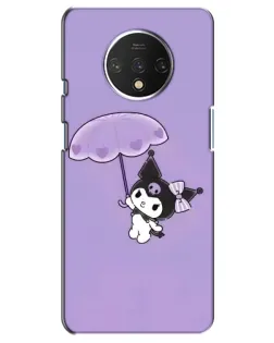 Чохол для OnePlus 7T з картинкою «Kuromi з парасолькою»