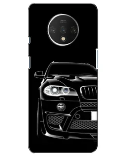Чохол для OnePlus 7T з картинкою «Темний силует BMW»