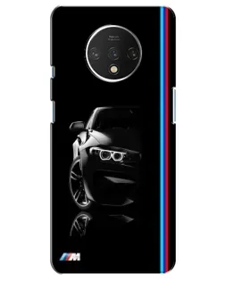 Чохол для OnePlus 7T з картинкою «Силует BMW в темряві»