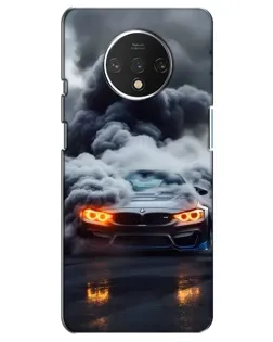 Чохол для OnePlus 7T з картинкою «BMW у диму»