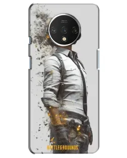 Чохол для OnePlus 7T з картинкою «PUBG — боєць у пилу»