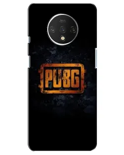 Чохол для OnePlus 7T з картинкою «PUBG — золотий логотип»
