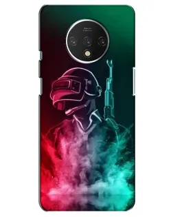 Чохол для OnePlus 7T з картинкою «PUBG — вогняний воїн»
