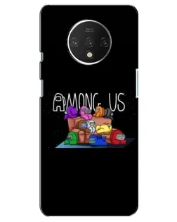 Чохол для OnePlus 7T з картинкою «Логотип Among Us» Чохол для OnePlus 7T з картинкою «Логотип Among Us»