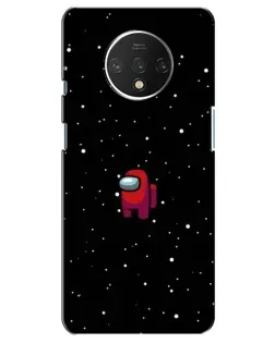 Чохол для OnePlus 7T з картинкою «Червоний Among Us»