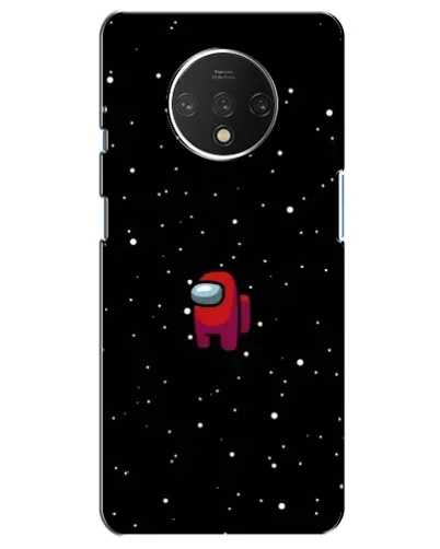 Чохол для OnePlus 7T з картинкою «Червоний Among Us»