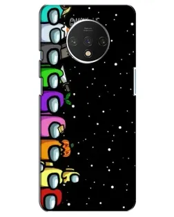 Чохол для OnePlus 7T з картинкою «Команда Among Us»