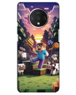 Чохол для OnePlus 7T з картинкою «Стів на фермі» Чохол для OnePlus 7T з картинкою «Стів на фермі»