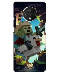 Чохол для OnePlus 7T з картинкою «Стів та гусь» Чохол для OnePlus 7T з картинкою «Стів та гусь»