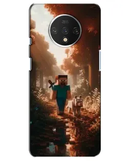 Чохол для OnePlus 7T з картинкою «Стів у лісі»