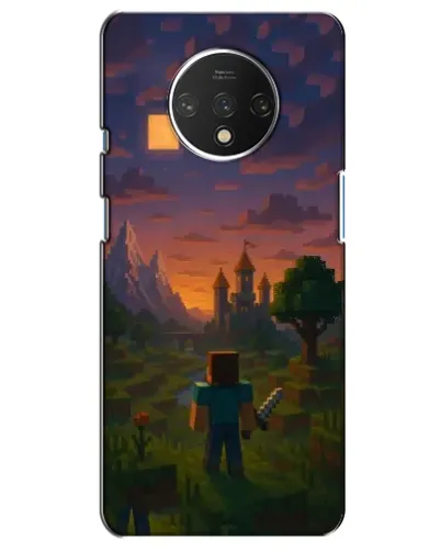 Чохол для OnePlus 7T з картинкою «Стів біля вежі»