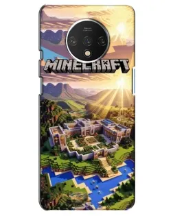 Чохол для OnePlus 7T з картинкою «Minecraft панорама»