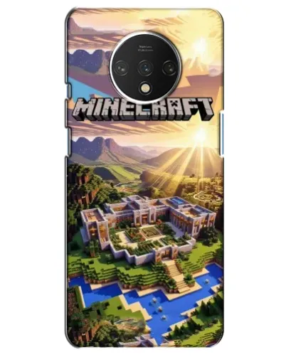 Чохол для OnePlus 7T з картинкою «Minecraft панорама»