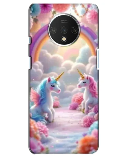 Чохол для OnePlus 7T з картинкою «Веселка і єдинороги» Чохол для OnePlus 7T з картинкою «Веселка і єдинороги»