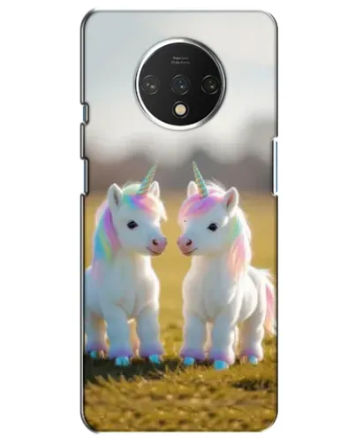 Чохол для OnePlus 7T з картинкою «Пара єдинорогів» Чохол для OnePlus 7T з картинкою «Пара єдинорогів»