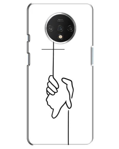 Чехол для OnePlus 7T с картинкой «Рука держит»