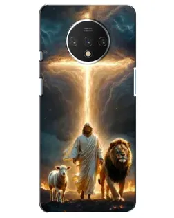 Чехол для OnePlus 7T с картинкой «Лев Иуды и Свет» Чехол для OnePlus 7T с картинкой «Лев Иуды и Свет»