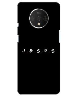 Чехол для OnePlus 7T с картинкой «Точки веры J.E.S.U.S.»