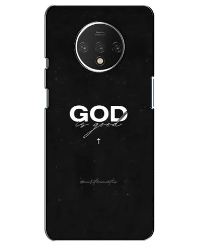 Чехол для OnePlus 7T с картинкой «GOD — Бог над всем»