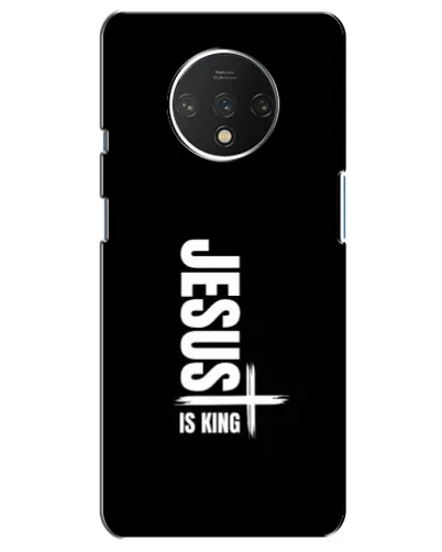 Чехол для OnePlus 7T с картинкой «Вертикаль веры Jesus»